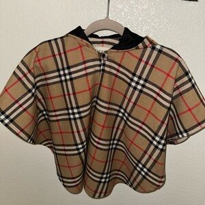 O’Neil Inspired Plaid Cape  - Girl
